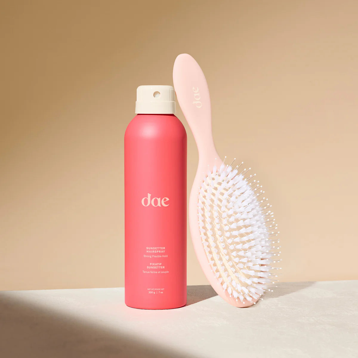 Sunsetter Hairspray & Vegan Brush Duo